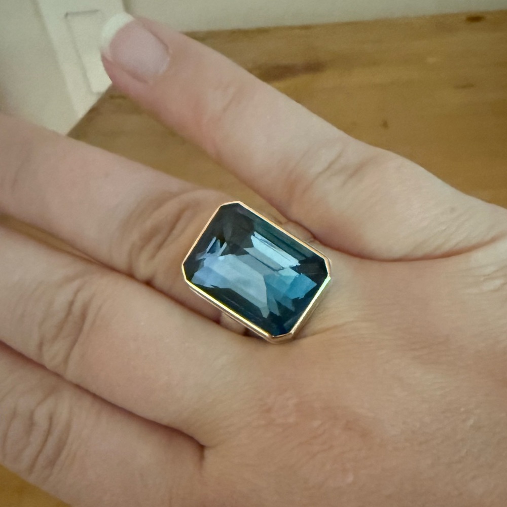 Jamie Joseph London Blue Topaz Ring